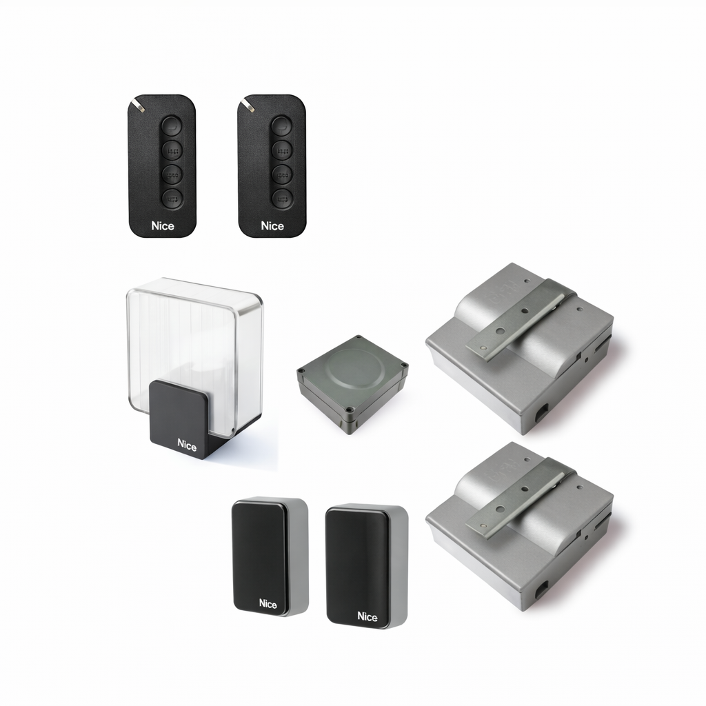 Moteur enterré portail battant NICE S-FABKIT | Kit complet