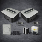 Moteur enterré portail battant NICE METROPLEX | Kit complet